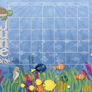 June 2016 Calendar
