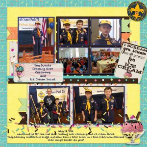 2016 May Scouts Ice Cream
