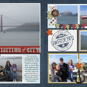 visiting the city