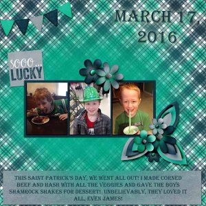 2016 March St Patricks Day