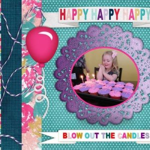 Birthday Wishes - June 2016 Mini Kit Challenge