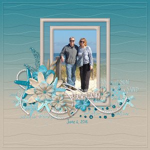 Winter Beach Walk