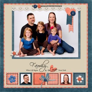 Color Challenge - June 2016 - Family and Love
