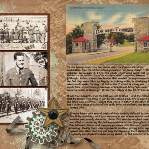 Camp Robinson 1941