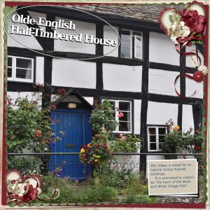 Olde English Half-Timbered House
