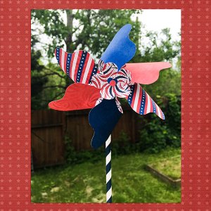 Patriotic Pinwheel