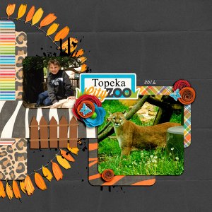 Topeka Zoo - Right Page
