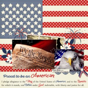 Proud to be an American