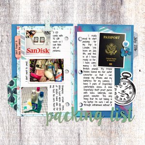 Packing List