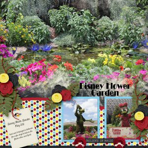 Disney Flower Garden
