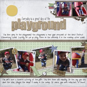 Everyday is a great day at the Playground!