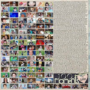 100 Moments of 2010