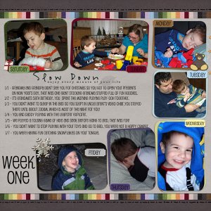 A Year in the Life of Gabe - Week 1