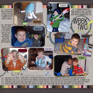 A Year in the Life of Gabe Week 2