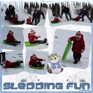 Sledding Fun