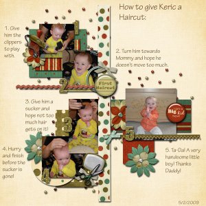 How to Give Keric a Haircut