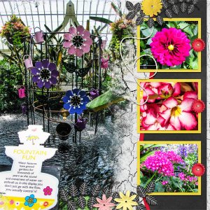 July 2016 Template Challenge - Fountain Fun At Phipps