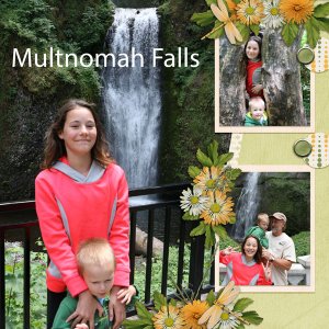 Multnomia Falls, Oregon