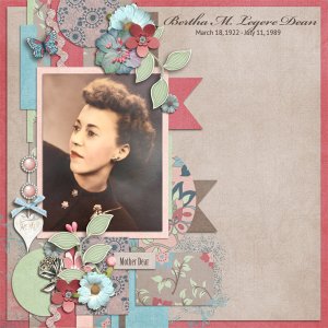 Bertha M. Legere Dean