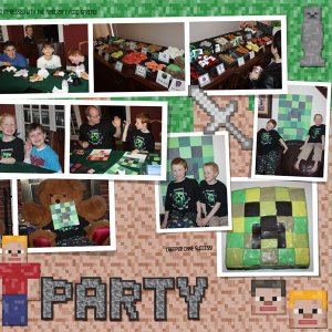 2015 Minecraft Bday