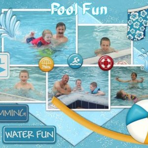 Pool Fun - July 2016 Buffet Challenge