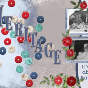 Heritage - July 2016 Template #1 Challenge
