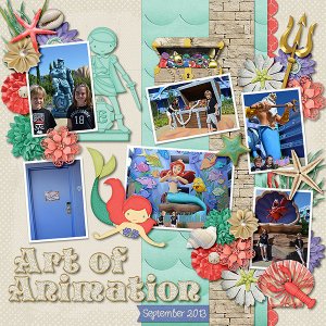 Art of Animation - Little Mermaid