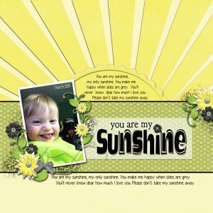 You are my Sunshine