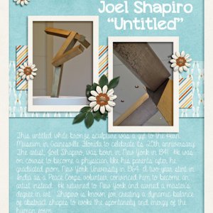 Joel Shapiro "Untitled"