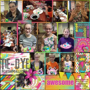 Tie Dye Marshmallows
