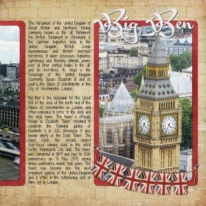 Parliament and Big Ben, right side