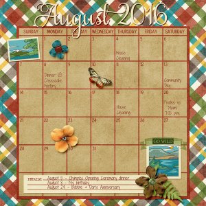 August 2016 Brush Challenge