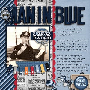 Man in Blue