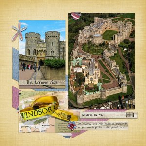 Windsor Castle, left