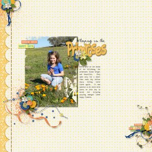 Playing in the Primroses