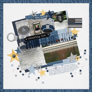 ~Honoring the Thin Blue Line~