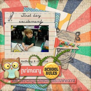 First Day Excitement