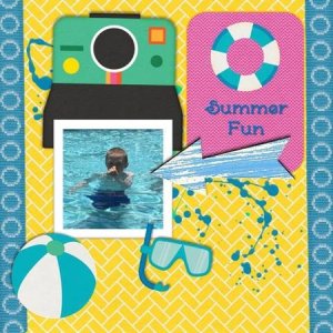 Summer Fun - August 2016 Mini Kit Challenge