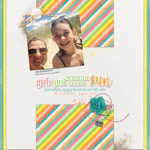 The Girls at the Big Beach | August 2016