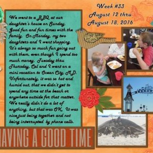 2016 Week 33 - Project 365 Challenge