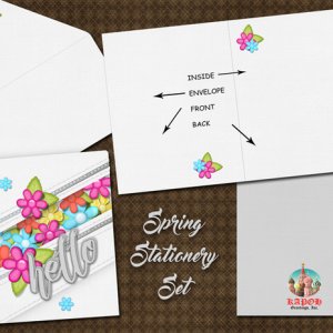 Spring Stationery Set