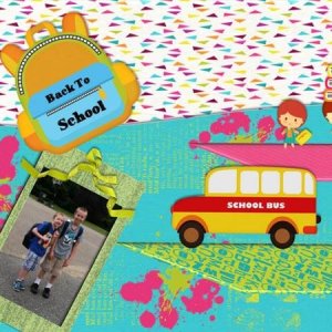 Back to School - August 2016 Buffet Challenge