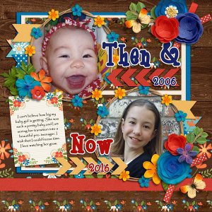 Then + Now Em