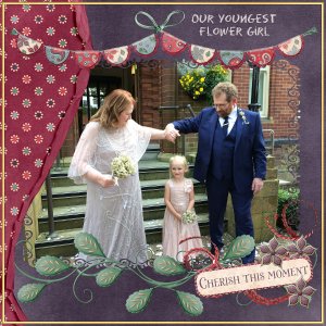 Our Youngest Flower Girl