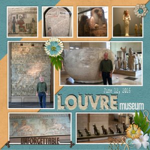 Summer in Paris - Louvre