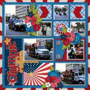 Olympic Spirit - Left Page