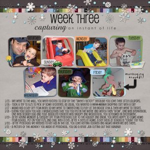 A Year in the Life of Gabe Week 3