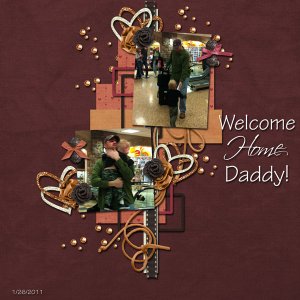 Welcome Home Daddy