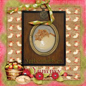 Apple-crumble-pie