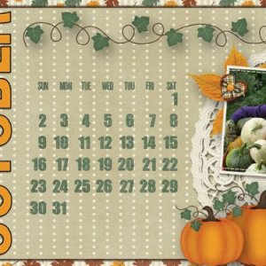 October Desktop